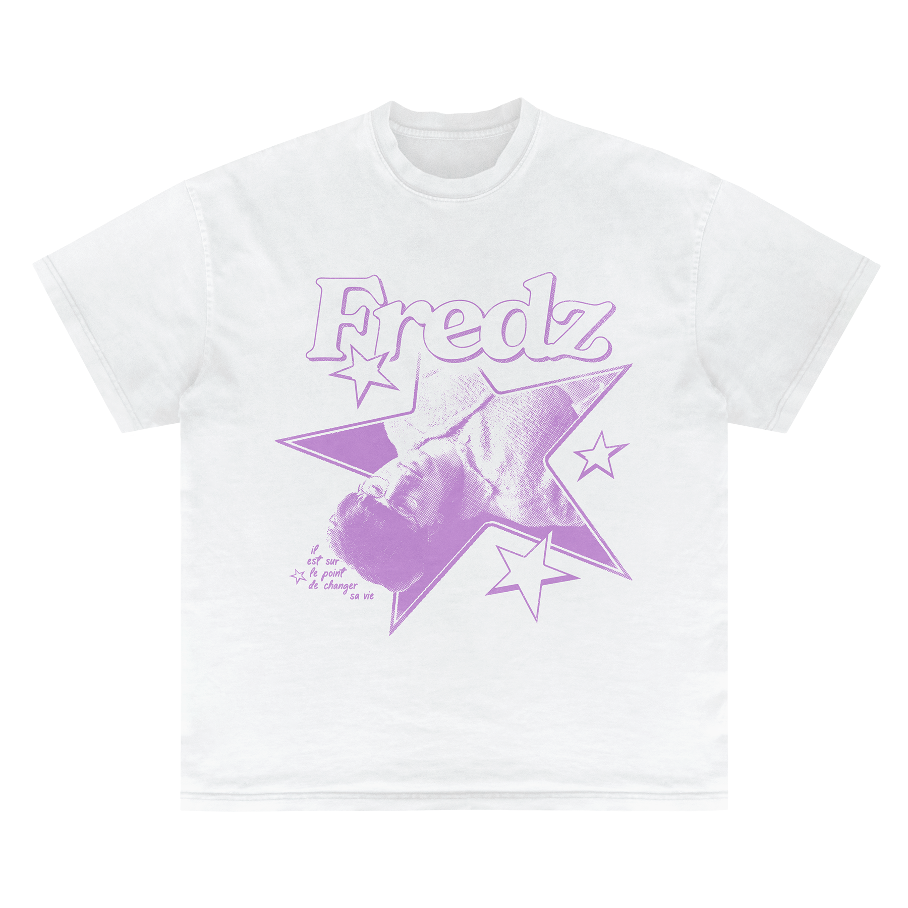 T-shirt tournée 2025 (Blanc)