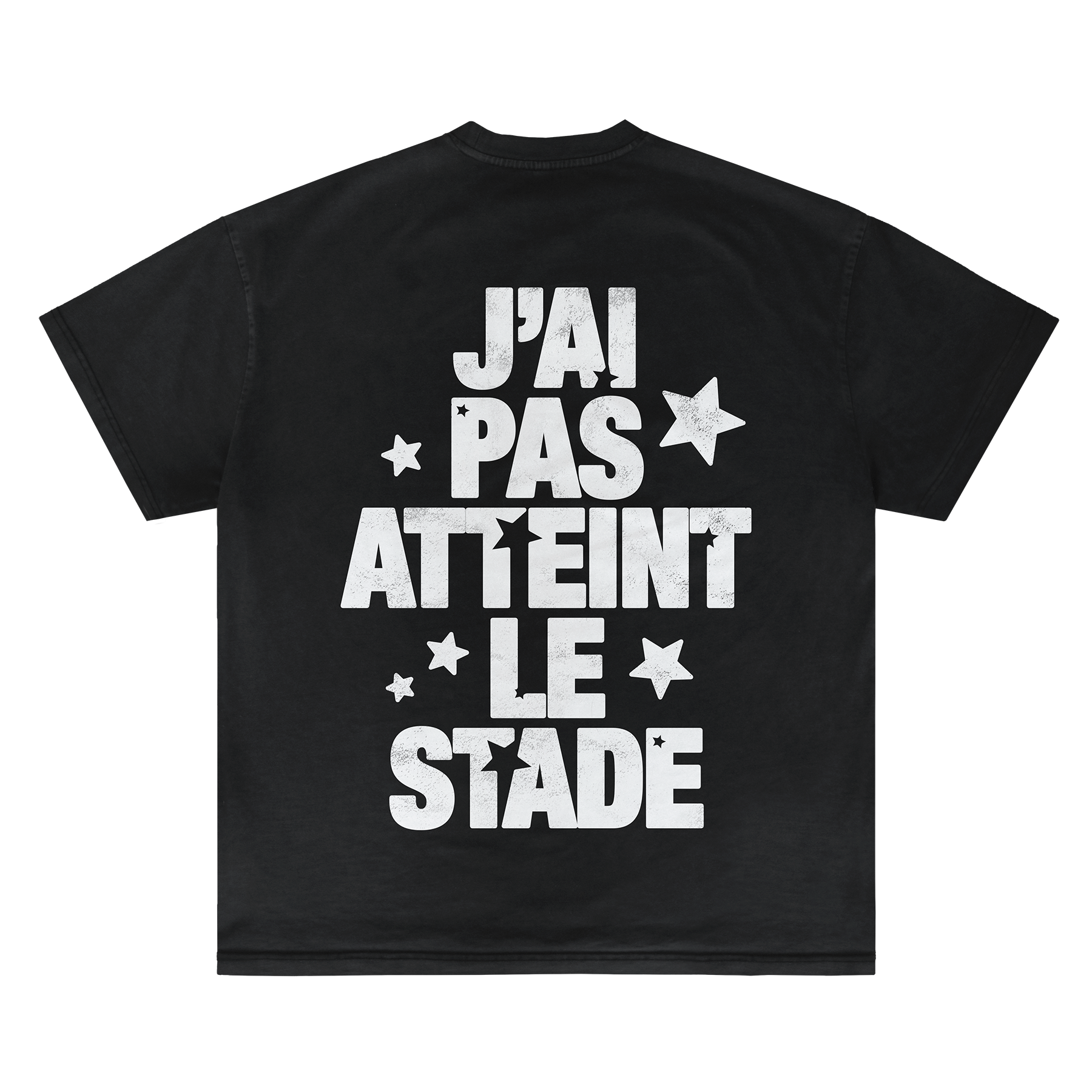 T-shirt "Le stade" (Noir)