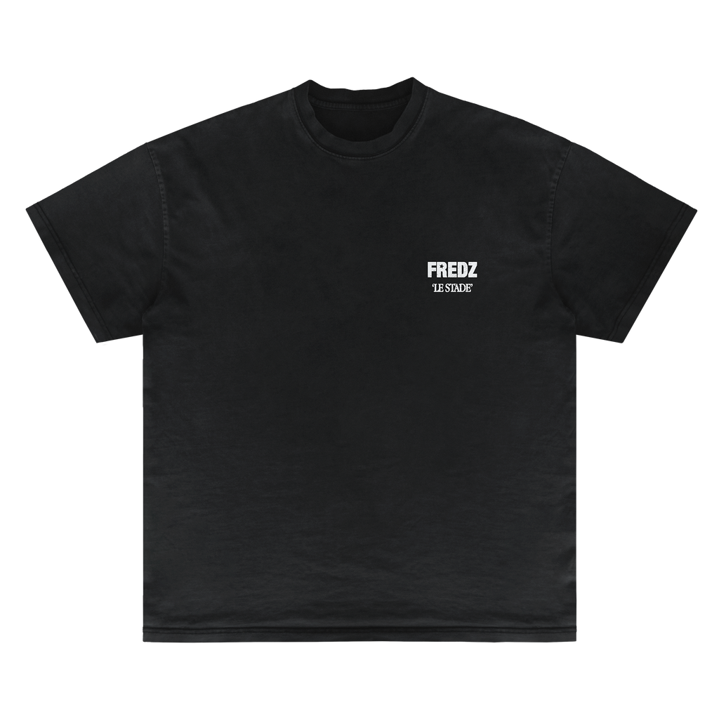 T-shirt "Le stade" (Noir)