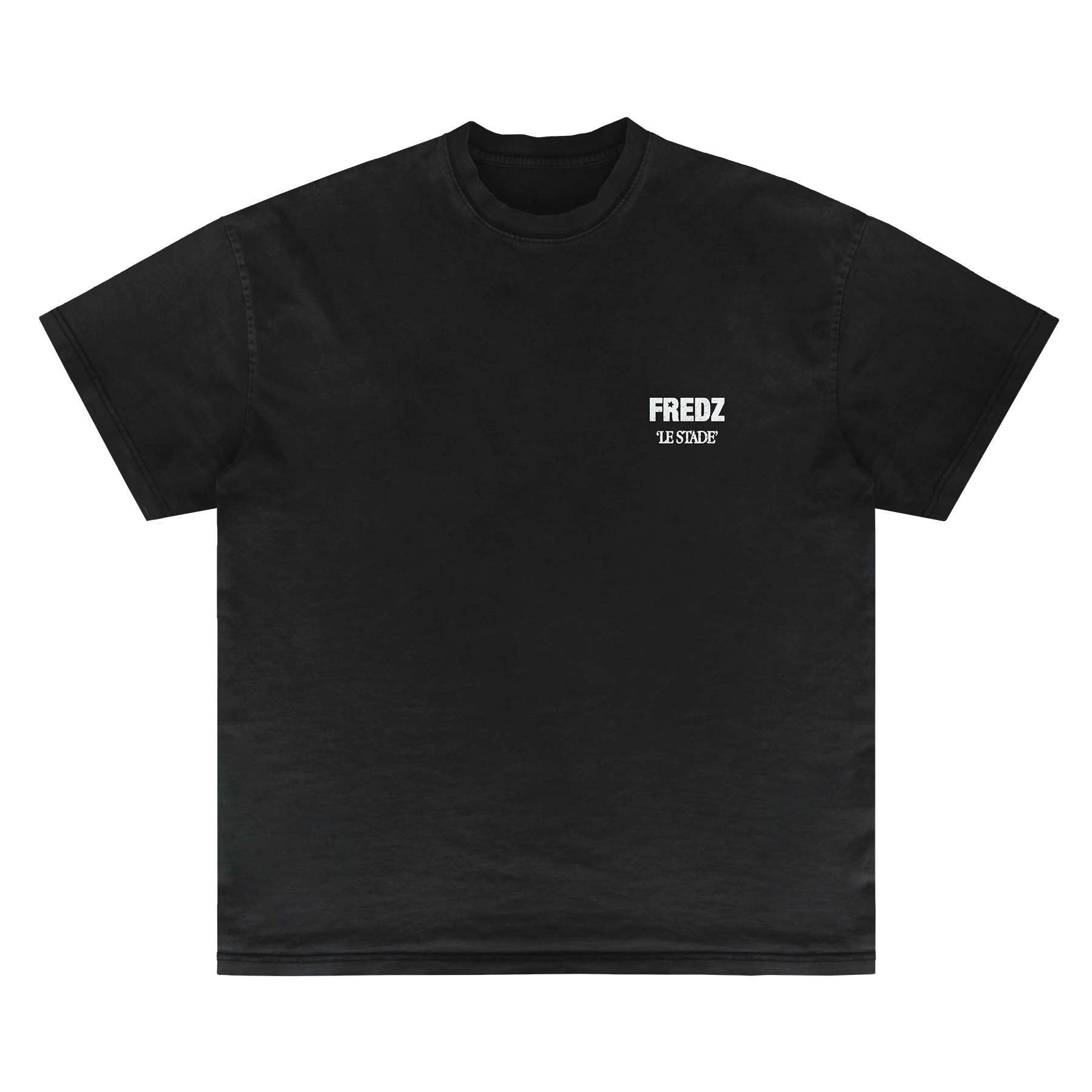 T-shirt "Le stade" (Noir)