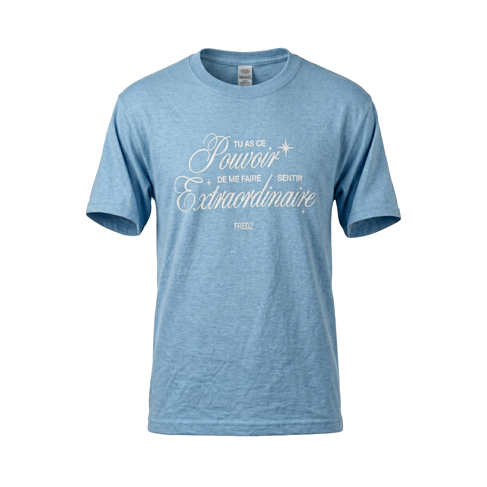 T-shirt "Extraordinaire" (Bleu)