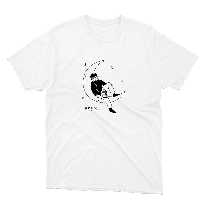 T-Shirt Blanc "Astronaute"